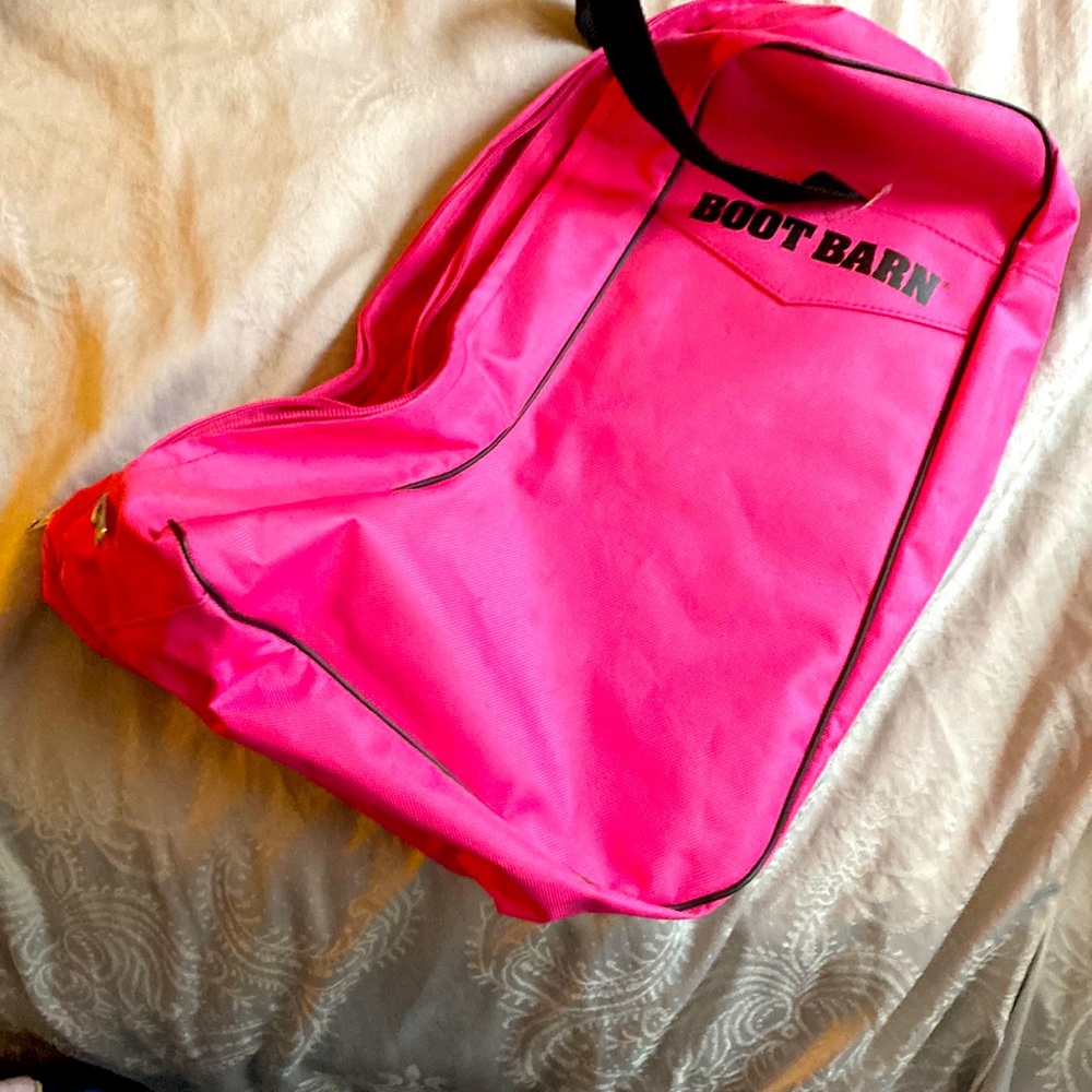 Pink boot barn boot bag for cowboy boots